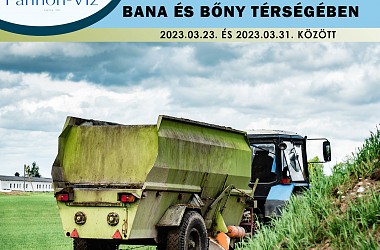 Bűzhatásra lehet számítani Bana és Bőny térségében